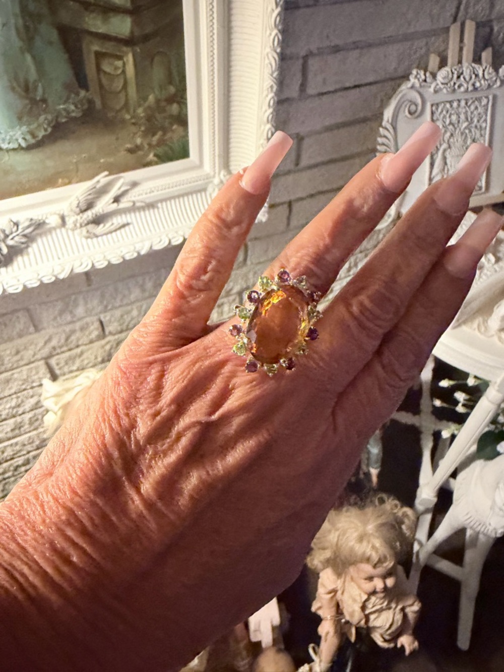 Gemstone ring - Picture 2 of 10